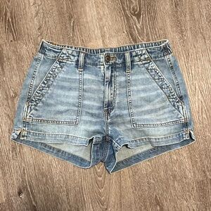 aerie jean shorts